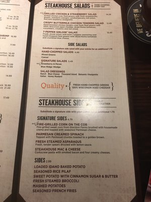 Menu photo 5 LongHorn Steakhouse Lutz, FL