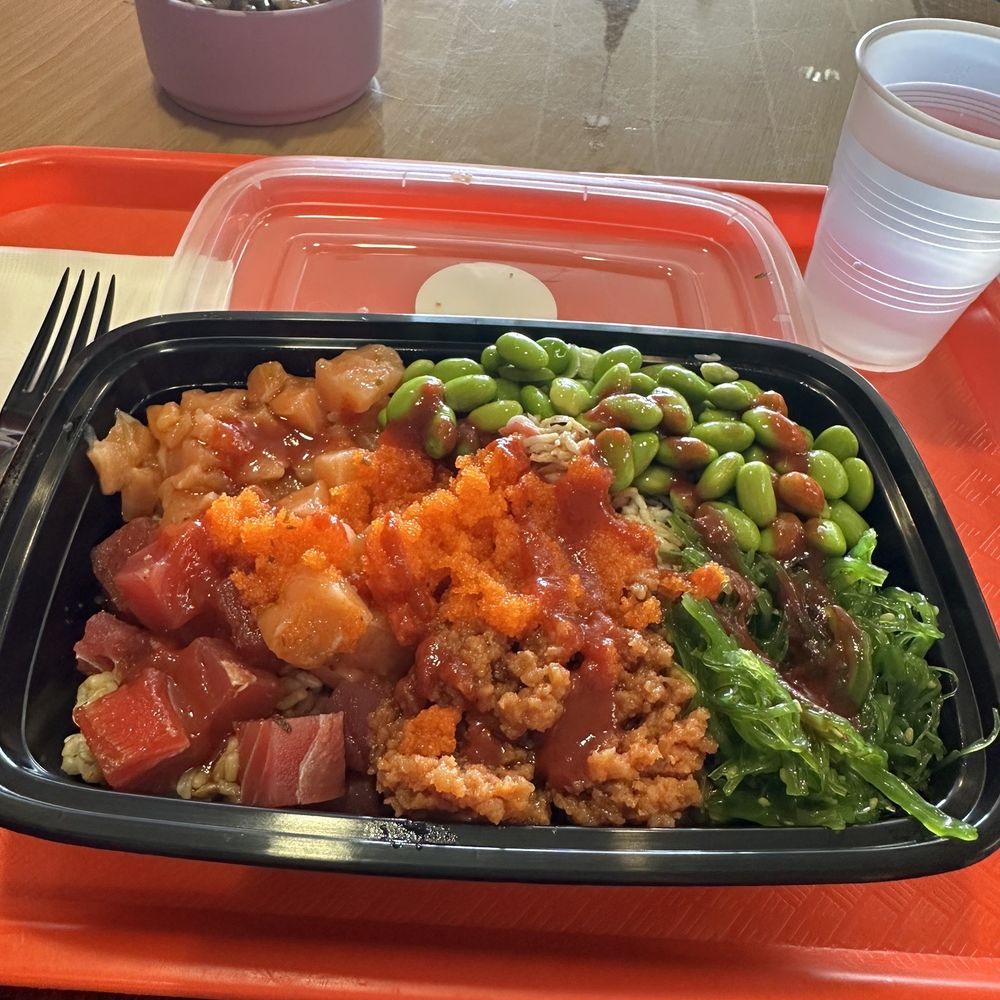 Large poke bowl