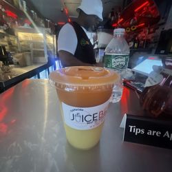 Henny punch mixed with something else