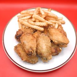 Happy Wings & Fried Rice - Wings & Fries