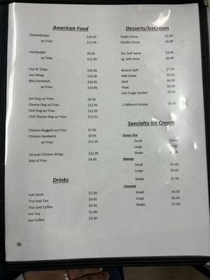 Menu photo 1 Thai Mini Cafe Poncha Springs, CO