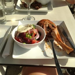 Lamb shanks - the meat fell off the bones