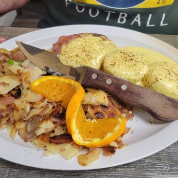 Breakfast Shack - Eggs Benedict, three eggs look better, don't you think? - Breakfast & Brunch Near Me - Redlands, California