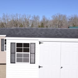 Better Built Solutions of Midland - All of our buildings come standard with Architectural Grade Shingles or a Metal roof, your choice!