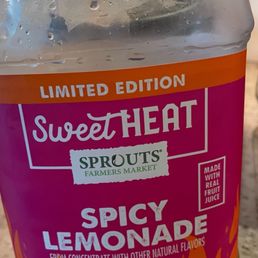 Sprouts Farmers Grocery Sweet Heat Lemonade