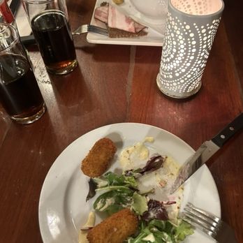 The Pantry - cheese croquettes and pea soup - Modern European Near Me - Amsterdam, New Hampshire The Pantry - cheese croquettes and pea soup - Modern European Near Me - Amsterdam, New Hampshire
