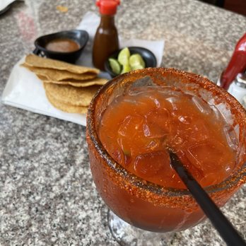 Mariscos Choix - Michelada with modelo beer - Seafood Near Me - Downey, California