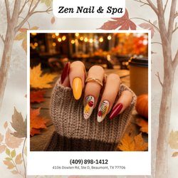 Zen Nail & Spa - Fall is calling for a fresh nail moment with cozy colors and seasonal charm. Bring your autumn mood to life--book your appointment today!