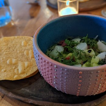 Claro - Aguachiles to die for!  This is a must get as long as you can tolerate some spicy heat. - Mexican Near Me - Brooklyn, New York