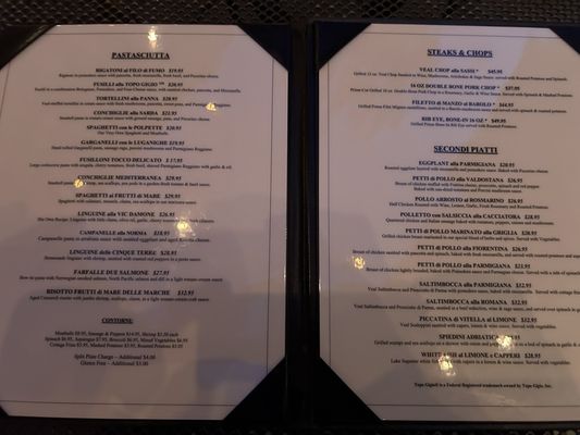 Menu photo 2 Topo Gigio Ristorante Chicago, IL Menu photo 2 Topo Gigio Ristorante Chicago, IL