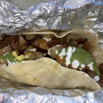 Moke's Coffee & Kitchen - Potato breakfast burrito - Coffee & Tea Near Me - Eugene, Oregon