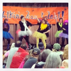 Watkins Elementary School - Staff performing at annual talent show