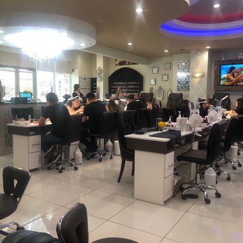 Fountain Nail Bar - Sitting in the pedicure chair - Nail Salons Near Me - El Paso, Texas