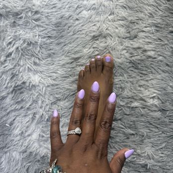 Vanity Nails Spa & Lash - Full set gel and volcano pedicure love it - Nail Salons Near Me - Margate, Florida