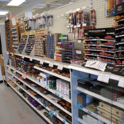 Plaza Artist Materials & Picture Framing - The Drawing department.