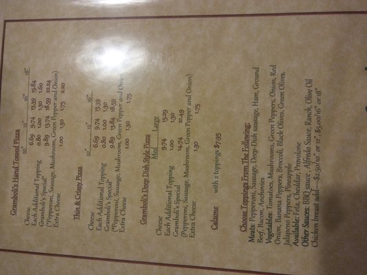 Menu photo 6 Graham’s Pizza Indianapolis, IN Menu photo 6 Graham’s Pizza Indianapolis, IN