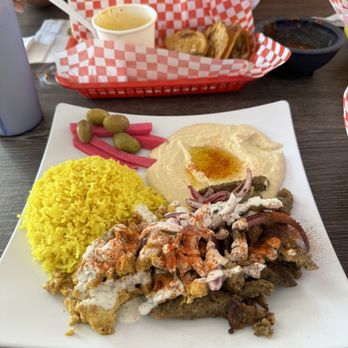 Habibi’s Birria - Lamb and chicken Gyro Plate - Mediterranean Near Me - Hayward, California Habibi’s Birria - Lamb and chicken Gyro Plate - Mediterranean Near Me - Hayward, California