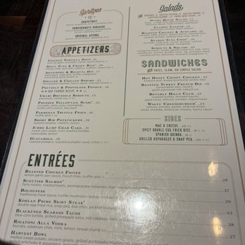The Henry - Menu - New American Near Me - Houston, Texas The Henry - Menu - New American Near Me - Houston, Texas
