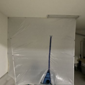 Speedy Restoration - Garage containment set up to remove moisture and remediate water damage... - Damage Restoration Near Me - Pleasanton, California Speedy Restoration - Garage containment set up to remove moisture and remediate water damage... - Damage Restoration Near Me - Pleasanton, California