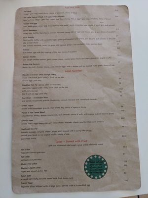 Menu photo 5 The Local Prescott, AZ