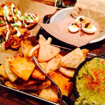 Barlines - Potato skins, deviled eggs and spinach dip - New American Near Me - Nashville, Tennessee