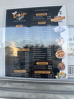 Menu photo 2 Dosa Confessions Milpitas, CA
