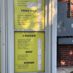 The Original Timmy Chan - Updated Menu November 2023
