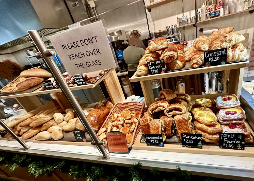 Food from La Gourmandine Bakery