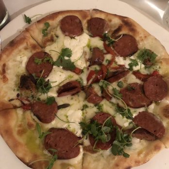 Vintner Grill - Italian Sausage Flatbread - New American Near Me - Las Vegas, Nevada Vintner Grill - Italian Sausage Flatbread - New American Near Me - Las Vegas, Nevada