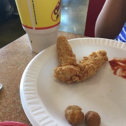 Hardly anything left on this girls plate! And she is a bird eater. Hardly anything left on this girls plate! And she is a bird eater.