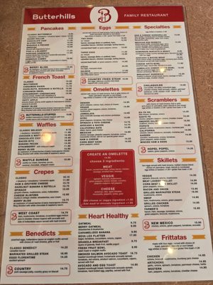 Menu photo 5 Butter Hills Pancake House Northbrook, IL