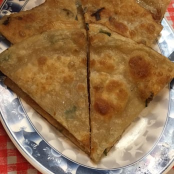 Dean Sin World - Green onion pancakes with no green onion taste is sad - Dim Sum Near Me - Monterey Park, California
