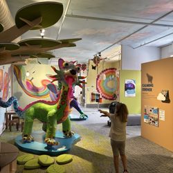 Above & Beyond Childrens Museum - Colorful children's exhibit