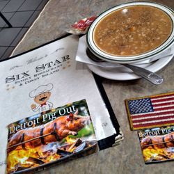 Six Star Family Restaurant - Really great Beef Barley Soup