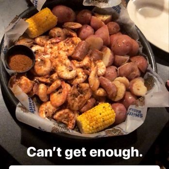 Shrimp Basket - Shrimp broil for two. Shrimp, red potatoes, corn, hush puppies, sausage, and an order of fries added on. - Seafood Near Me - Orange Beach, Alabama Shrimp Basket - Shrimp broil for two. Shrimp, red potatoes, corn, hush puppies, sausage, and an order of fries added on. - Seafood Near Me - Orange Beach, Alabama