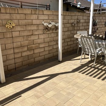 Restore & Construct - Pavers along side wall - Roofing Near Me - Carson, California