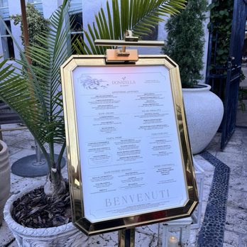 Donatella Restaurant - Italian Near Me - Miami Beach, Florida