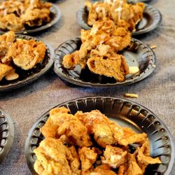 MacFly Fresh Printing - Jalanero Chicken Skins with Spicy Chile Onion Ranch.