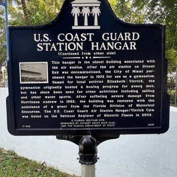 US Coast Guard Station Hanger - Landmarks & Historical Buildings Near Me - Miami, Florida US Coast Guard Station Hanger - Landmarks & Historical Buildings Near Me - Miami, Florida
