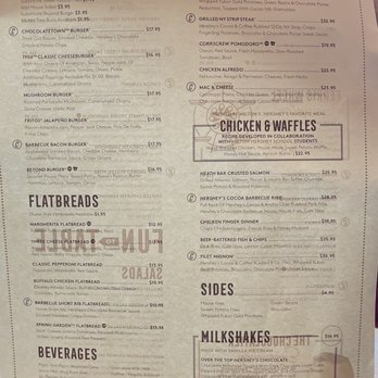 The Chocolatier - Menu - New American Near Me - Hershey, Pennsylvania The Chocolatier - Menu - New American Near Me - Hershey, Pennsylvania