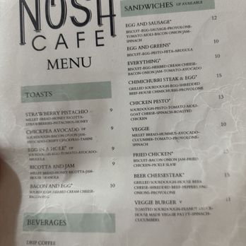Nosh Cafe - Menu as of July 2026 - Breakfast & Brunch Near Me - Helena, Montana Nosh Cafe - Menu as of July 2026 - Breakfast & Brunch Near Me - Helena, Montana