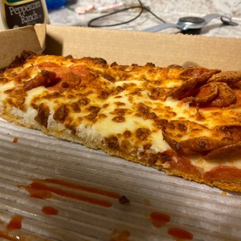 Pizza Hut - How do you make pizza and forget to add sauce, come on. - Pizza Near Me - Arden, North Carolina