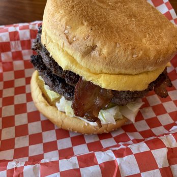 Hippo Burgers - Double Bacon Cheeseburger - Burgers Near Me - Humble, Texas Hippo Burgers - Double Bacon Cheeseburger - Burgers Near Me - Humble, Texas