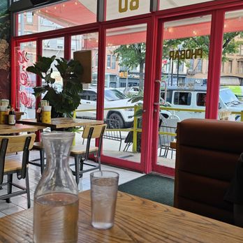 Phobar - View from inside  to street - Vietnamese Near Me - Brooklyn, New York