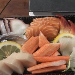 a variety of sushi on a plate
