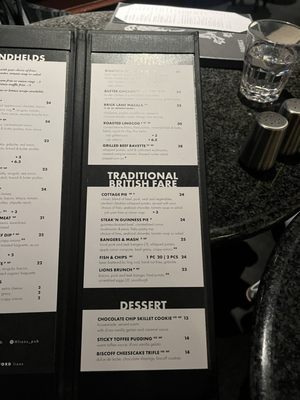 Menu photo 3 Lions Pub Vancouver, BC Menu photo 3 Lions Pub Vancouver, BC