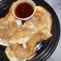 Lin's Asian Fusion - Pan fried potstickers