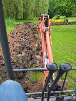 Excavation and Trench digging - I have all the equipment needed to help you with your next excavation, stump grinding or yard remodel. Call no for an estimate!
