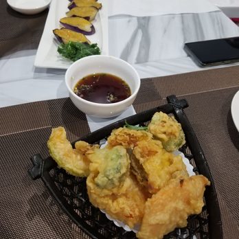 Mizuki Sushi - Grilled Eggplant & Vegetable Tempura - Japanese Near Me - Deer Park, New York Mizuki Sushi - Grilled Eggplant & Vegetable Tempura - Japanese Near Me - Deer Park, New York