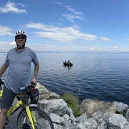Lake Champlain bike trail Lake Champlain bike trail